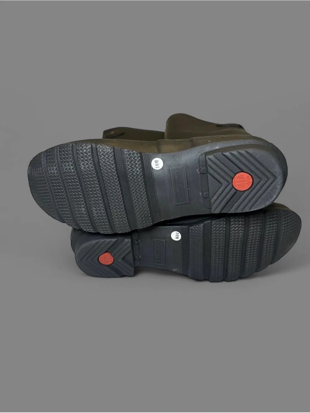 Hunter Original Back Adjustable Tall Waterproof Rain Boots in Matte Black US 10M